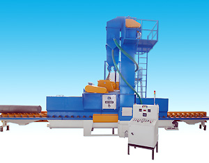 DIABOLA TYPE AIRLESS SHOT BLASTING MACHINE