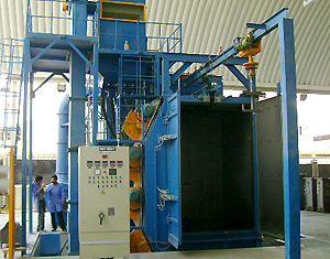 ASH-T HANGER AIRLESS BLASTING MACHINE