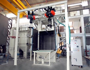 ASH Y HANGER TYPE AIRLESS BLASTING MACHINE 3