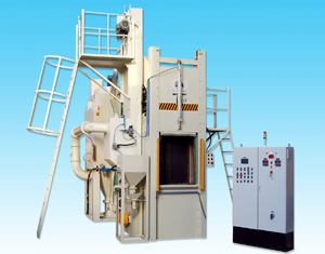 INDEXING HANGER AIRLESS BLASTING MACHINE 4