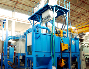 TUNNEL TYPE AIRLESS MACHINE