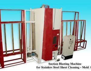 SS SHEETS & PLATE BLASTING MACHINES