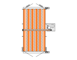 PLEATED BAG DUST COLLECTOR