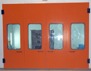 PU COATED PAINT SPRAY BOOTH
