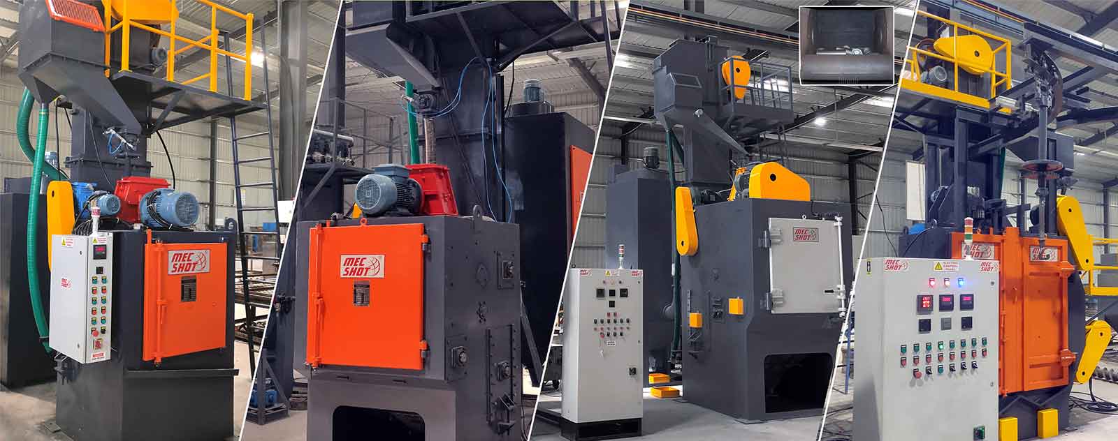 shot peening machine